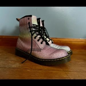Dr. Martens 1460 Holographic Sparkle Boots Size 7
